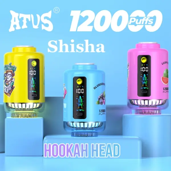 ATVS 120K Trekjes Shisha Wegwerp Vape 120000 Gratis Verzending China Magazijn