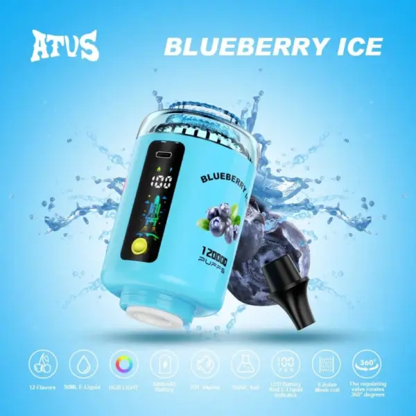 ATVS 120K Trekjes Shisha Wegwerp Vape 120000 Gratis Verzending China Magazijn