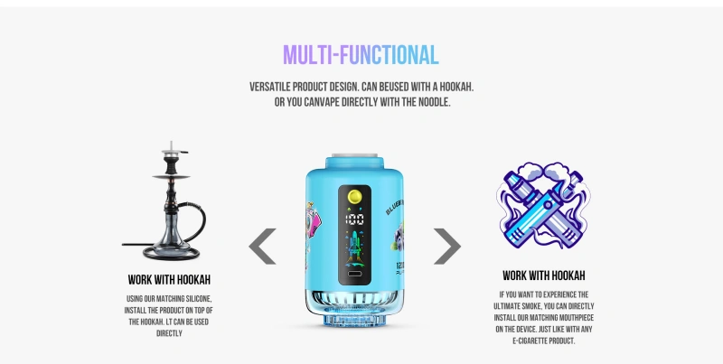 ATVS 120K Trekjes Shisha Wegwerp Vape 120000 Gratis Verzending China Magazijn