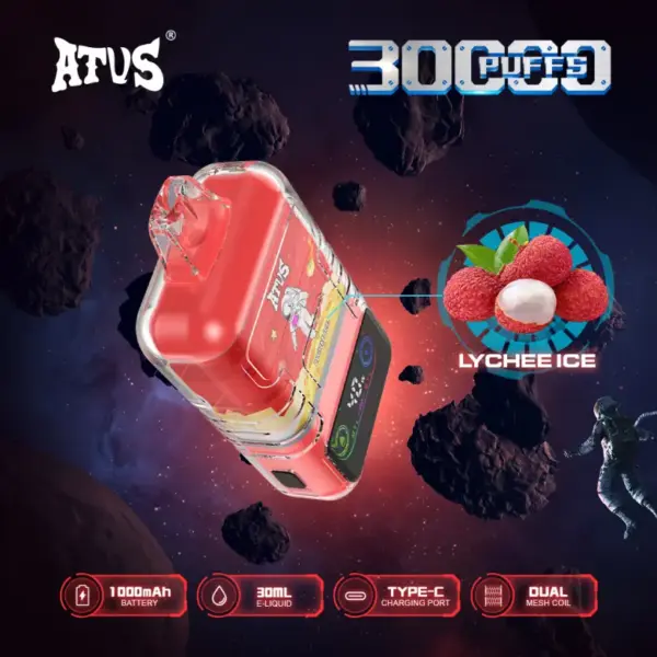 ATVS 30K Puffs 30000 Beste Wegwerp Vape Groothandel Gratis Verzending