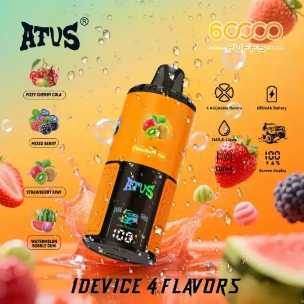 ATVS 60000 Puffs 60k 4 in 1 Beste Wegwerp Vape Groothandel Gratis Verzending