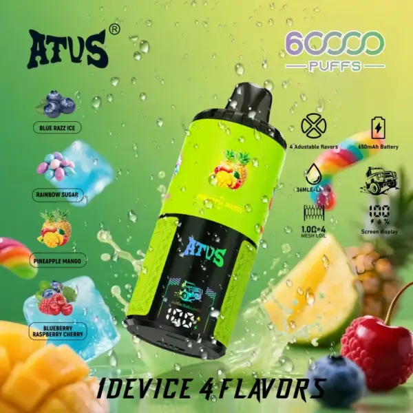 ATVS 60000 Puffs 60k 4 in 1 Beste Wegwerp Vape Groothandel Gratis Verzending
