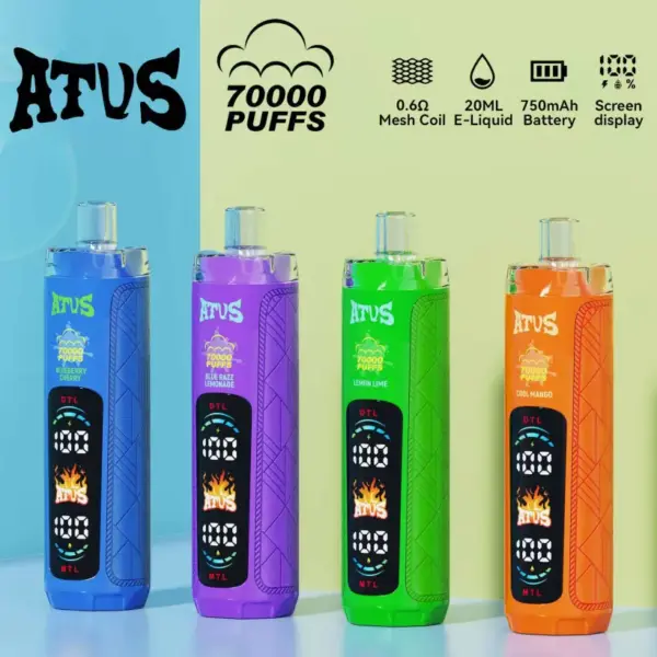 ATVS 70k Puffs 70000 Beste Wegwerp Vape met Gratis Verzending