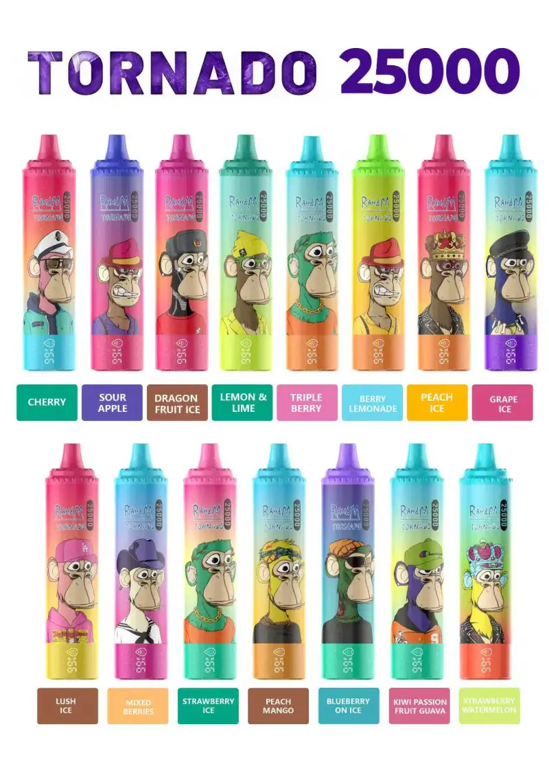 Airmez 25k trekjes 25000 Tornado wegwerp vape snelle levering vanuit EU-magazijn