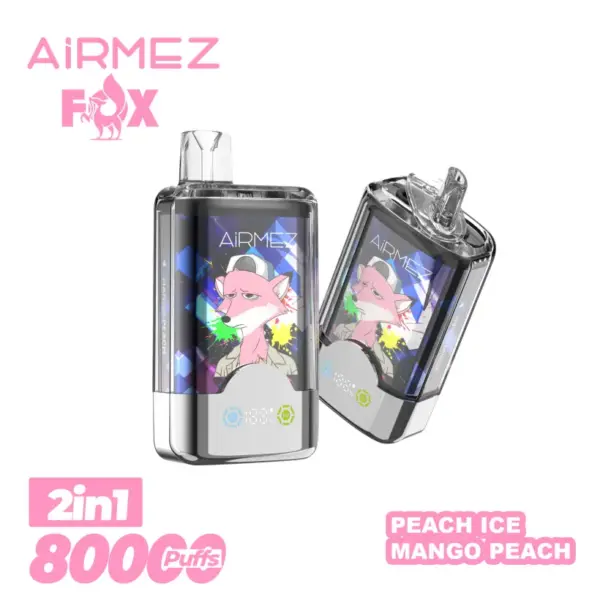 Airmez 80000 Puffs Wegwerp Vape 2-in-1 Gratis Verzending EU Magazijn
