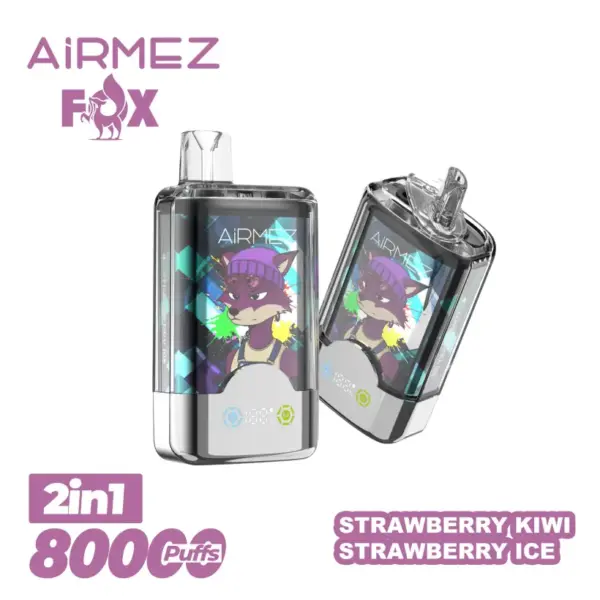 Airmez 80000 Puffs Wegwerp Vape 2-in-1 Gratis Verzending EU Magazijn