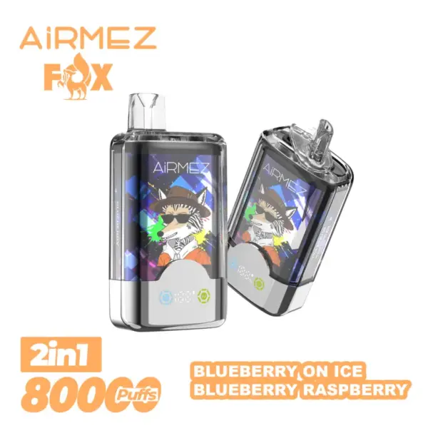 Airmez 80000 Puffs Wegwerp Vape 2-in-1 Gratis Verzending EU Magazijn