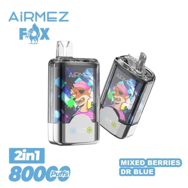Airmez 80000 Puffs Wegwerp Vape 2-in-1 Gratis Verzending EU Magazijn
