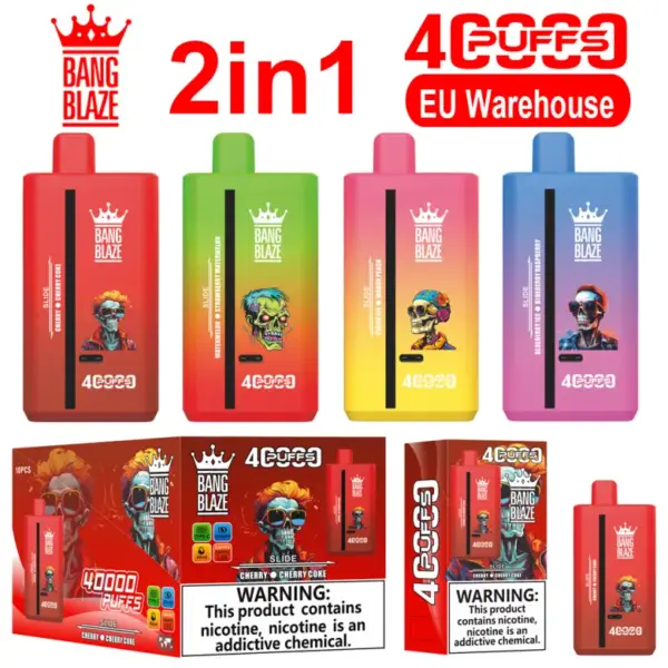 Bang Blaze 40K Puffs 40000 Wegwerp Vape Gratis Verzending EU Magazijn