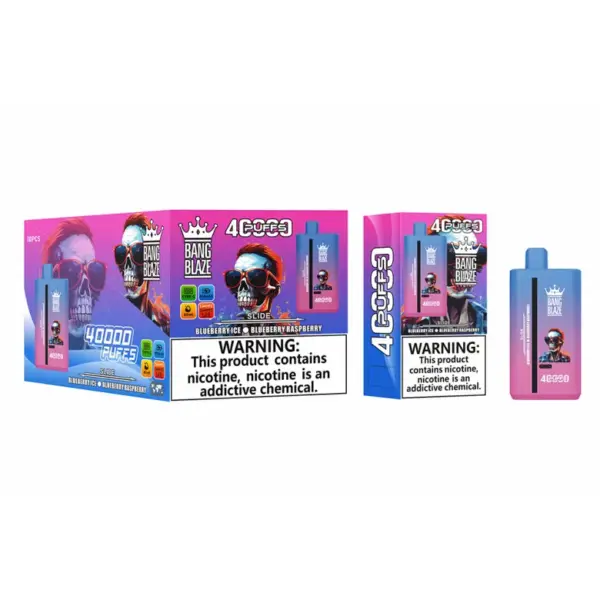 Alternative view of Bang Blaze 40K Puffs 40000 Wegwerp Vape Gratis Verzending EU Magazijn