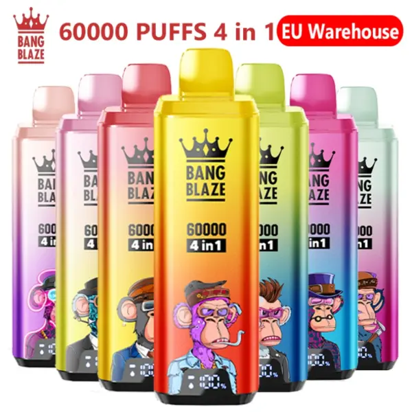 Bang Blaze 60K Puffs 60000 Wegwerp Vape 4 In 1 Gratis Verzending EU Magazijn