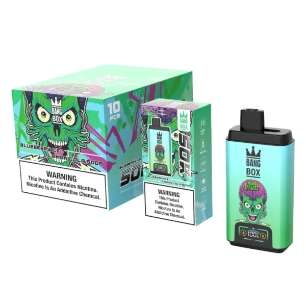 Bang Box 50 000 Trekjes 2 In 1 Wegwerp Vape Met Dubbele Smaken Gratis Verzending