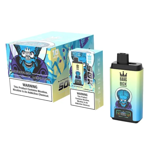 Bang Box 50 000 Trekjes 2 In 1 Wegwerp Vape Met Dubbele Smaken Gratis Verzending