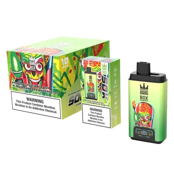 Bang Box 50 000 Trekjes 2 In 1 Wegwerp Vape Met Dubbele Smaken Gratis Verzending