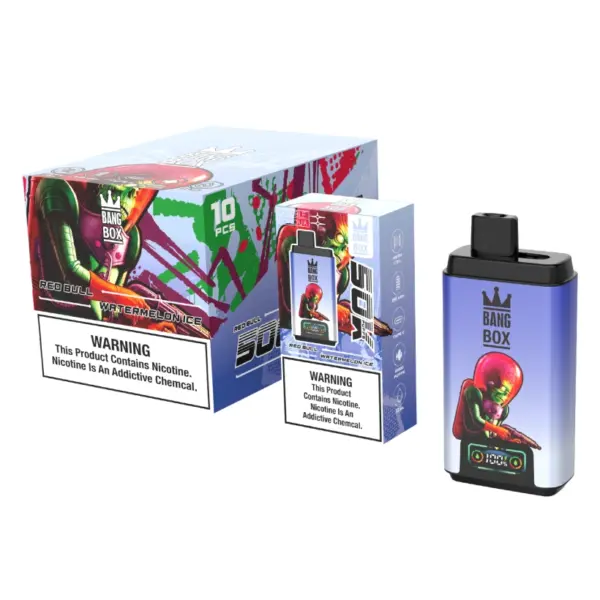 Bang Box 50 000 Trekjes 2 In 1 Wegwerp Vape Met Dubbele Smaken Gratis Verzending