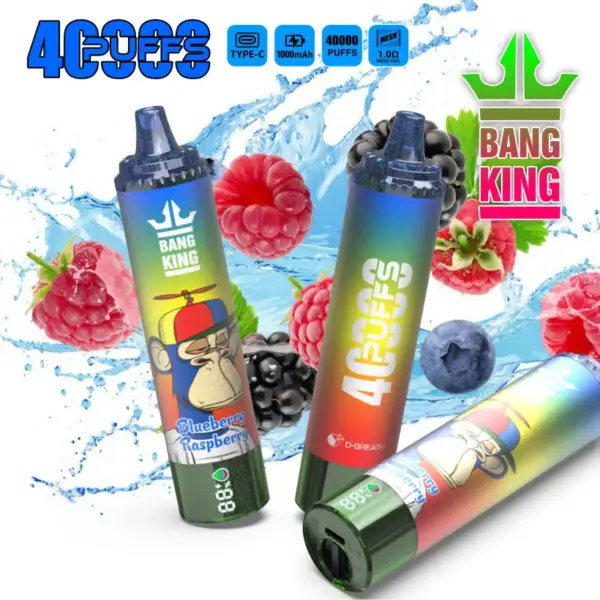 Bang King 40000 Trekjes Goedkope Wegwerp Vape Groothandel Gratis Verzending