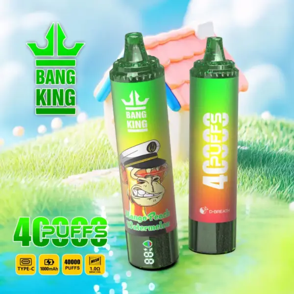 Bang King 40000 Trekjes Goedkope Wegwerp Vape Groothandel Gratis Verzending