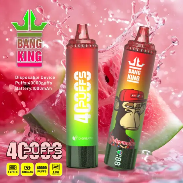 Bang King 40000 Trekjes Goedkope Wegwerp Vape Groothandel Gratis Verzending