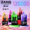 Bang Leader Stoll 120k Puffs Wegwerp Vape 2 in 1 Dubbele Smaken Gratis Verzending