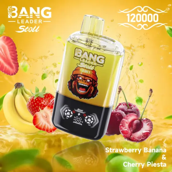 Bang Leader Stoll 120k Puffs Wegwerp Vape 2 in 1 Dubbele Smaken Gratis Verzending