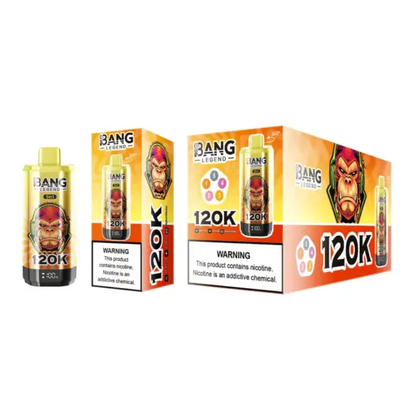 EU Puff 120000 Bang Legend 120k 5 in 1 Langst Meegaande Wegwerp Vape Gratis Verzending