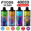 EU Puff 40k FYCOS 40000 Puffs DK Bar Wegwerp Vape Gratis Verzending 3–7 Werkdagen