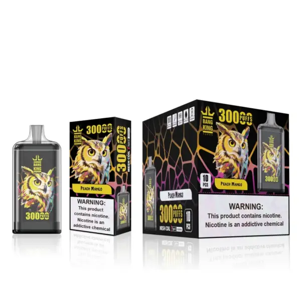 EU Puff Bang King 30000 puffs 30k Crystal wegwerp vape levering binnen 3–7 werkdagen