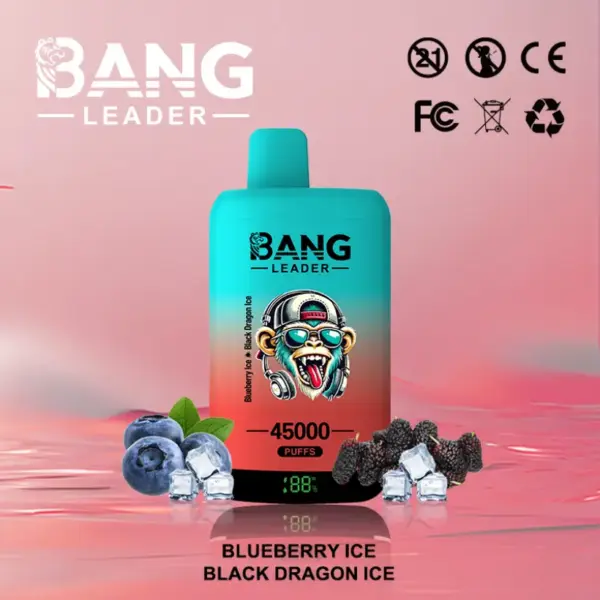 EU Puff Bang Leader 45k Trekjes 2-in-1 Dubbele Smaken Wegwerp Vape Snelle Levering