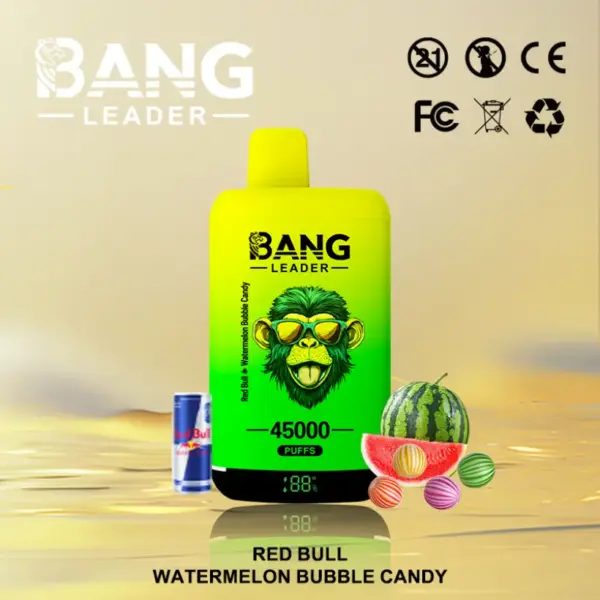 EU Puff Bang Leader 45k Trekjes 2-in-1 Dubbele Smaken Wegwerp Vape Snelle Levering