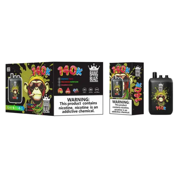EU Vape Bang Blaze 140k Puffs 3 in 1 Oplaadbare Wegwerp Vape 140.000 puffs Gratis Verzending