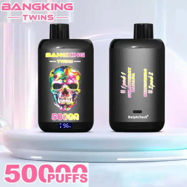 EU Vape Bang King 50000 Trekjes Twins 50k 2 in 1 Wegwerp E Sigaret Levering 3 tot 7 Werkdagen