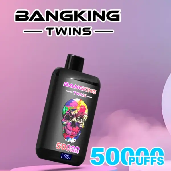 EU Vape Bang King 50000 Trekjes Twins 50k 2 in 1 Wegwerp E Sigaret Levering 3 tot 7 Werkdagen