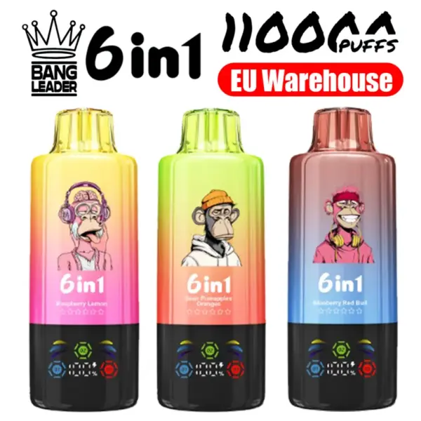 EU Vape Bang Leader 110k Trekjes 110000 Wegwerp E-sigaret Snelle Levering