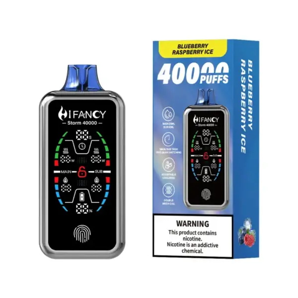 EU Vape Hifancy 40000 Puffs Storm Wegwerp Vape Gratis Verzending 3–7 Werkdagen