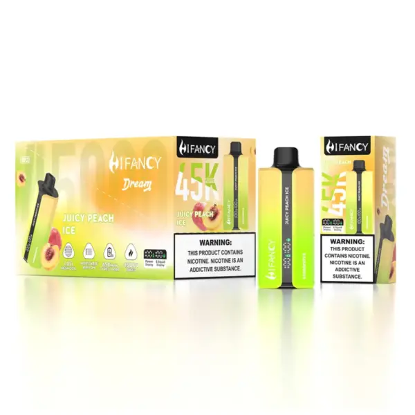 EU Vape Hifancy 45000 Puffs 45K Wegwerp Vape Gratis Verzending Groothandel 10 Smaken