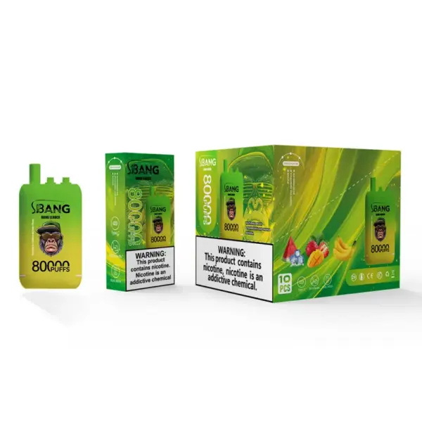 EU Warehouse Bang Leader 80k Trekjes 80000 Drie Smaken 3-in-1 Wegwerp Vape Winkel