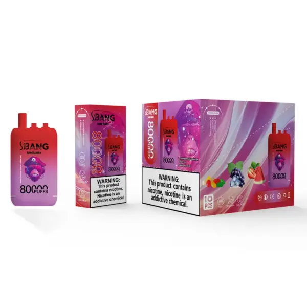 EU Warehouse Bang Leader 80k Trekjes 80000 Drie Smaken 3-in-1 Wegwerp Vape Winkel