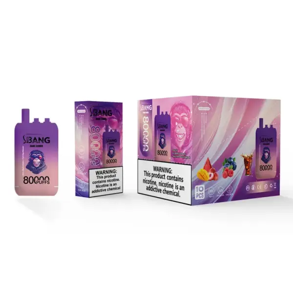 EU Warehouse Bang Leader 80k Trekjes 80000 Drie Smaken 3-in-1 Wegwerp Vape Winkel