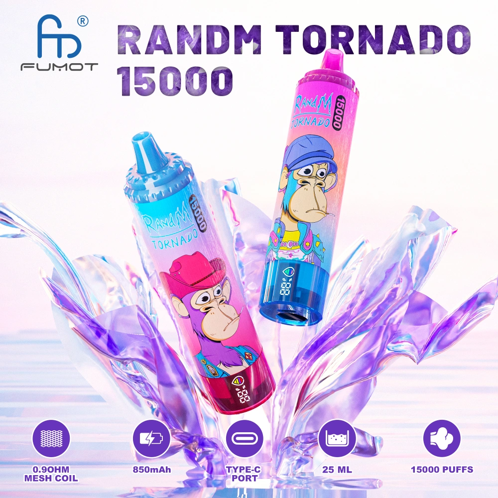 Fumot 15000 Trekjes 15k Randm Wegwerp Vape Groothandel Gratis Verzending EU Magazijn