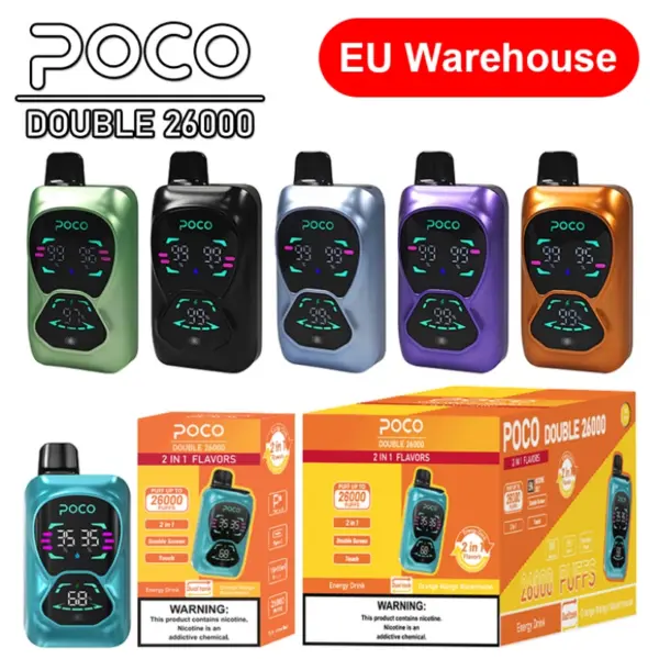 POCO DB 26000 Puffs Wegwerp Vape 26K Puffs Gratis Verzending EU Magazijn