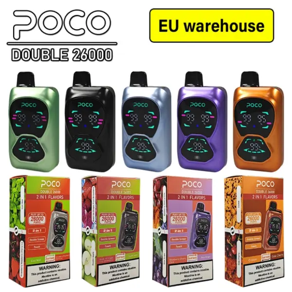 POCO DB 26000 Puffs Wegwerp Vape 26K Puffs Gratis Verzending EU Magazijn