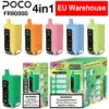POCO FR 80000 Puffs Wegwerp Vape 4 In 1 Smaken Gratis Verzending EU Magazijn