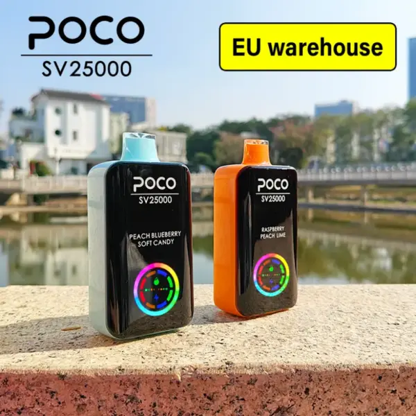 POCO SV 25000 Puffs Wegwerp Vape Groothandel Gratis Verzending EU Magazijn