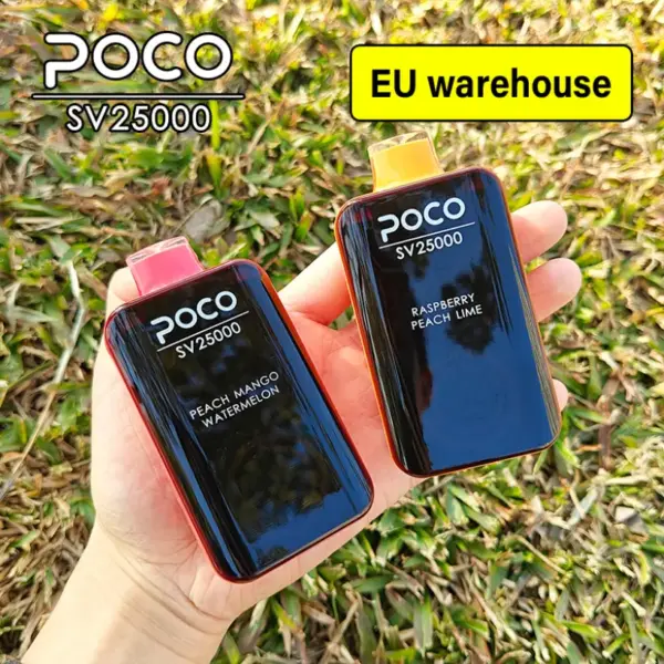 POCO SV 25000 Puffs Wegwerp Vape Groothandel Gratis Verzending EU Magazijn