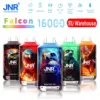 Puff 16k JNR 16000 Trekjes Falcon Crystal Wegwerp Vape Pen Gratis Verzending EU Magazijn