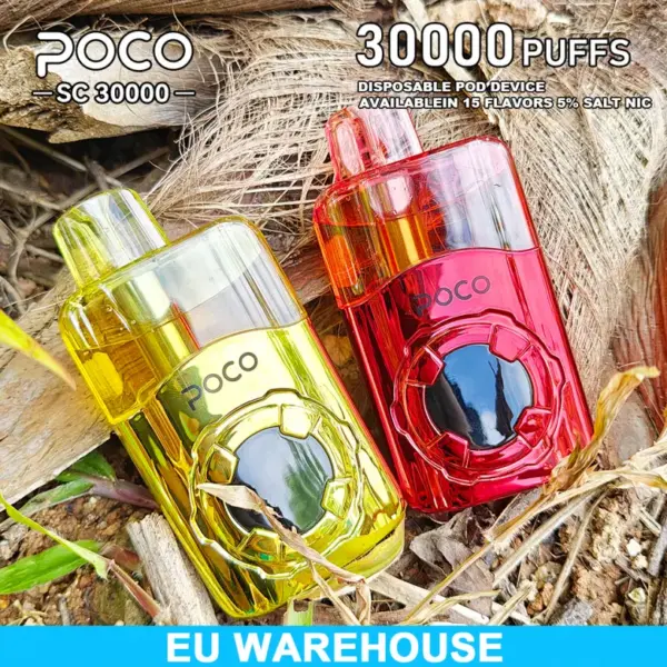 Puff 30K Vape POCO SC 30000 Puffs Wegwerp Vape Gratis Verzending EU Magazijn