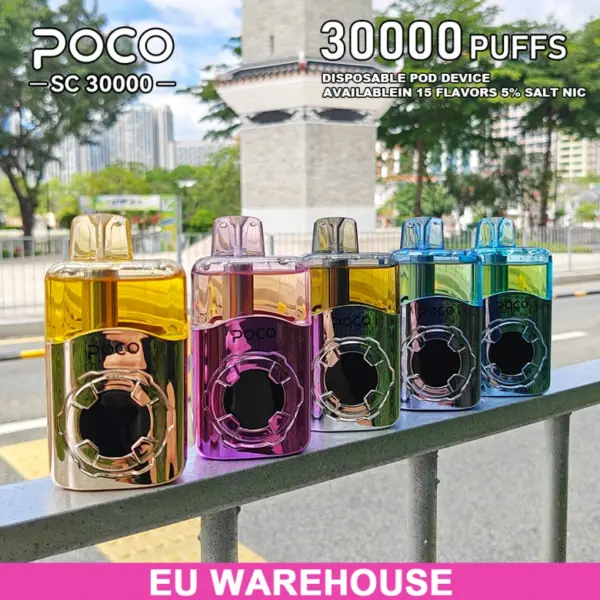 Puff 30K Vape POCO SC 30000 Puffs Wegwerp Vape Gratis Verzending EU Magazijn