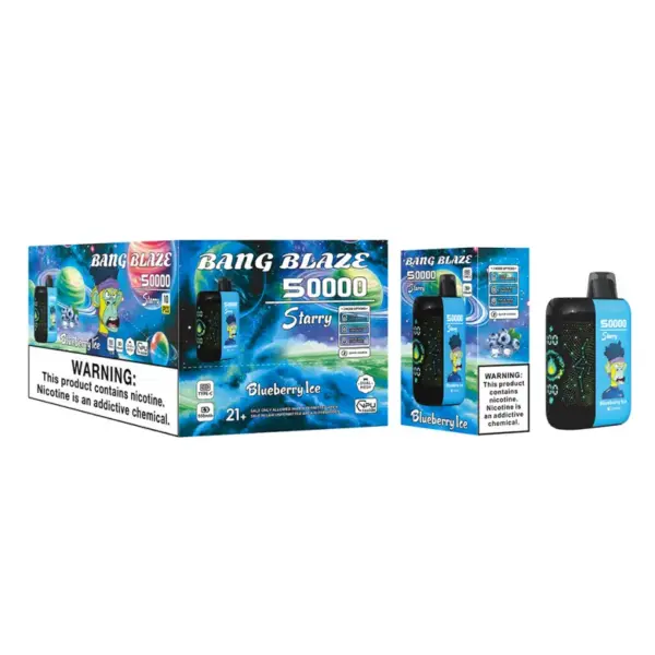 Puff EU Bang Blaze 50000 Puffs 50K Starry Wegwerp Vape Gratis Verzending
