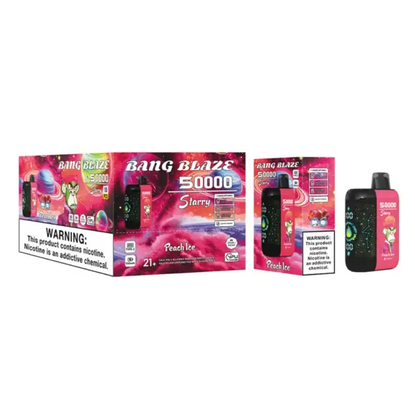 Puff EU Bang Blaze 50000 Puffs 50K Starry Wegwerp Vape Gratis Verzending