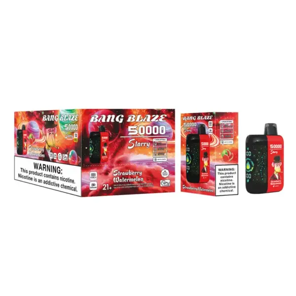 Puff EU Bang Blaze 50000 Puffs 50K Starry Wegwerp Vape Gratis Verzending